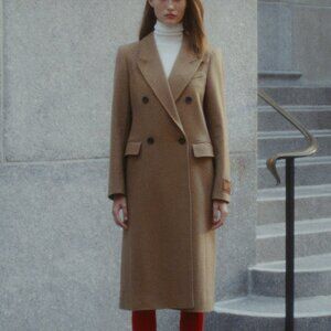 Aritzia Babaton The Constant Coat in Camel/Saville - XS